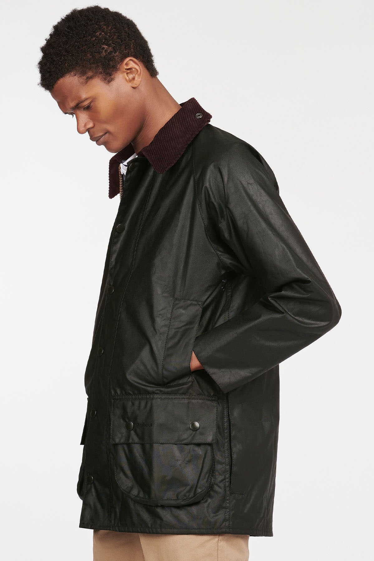 Beaufort Wax Jacket Sage by Barbour | Men | WP Store