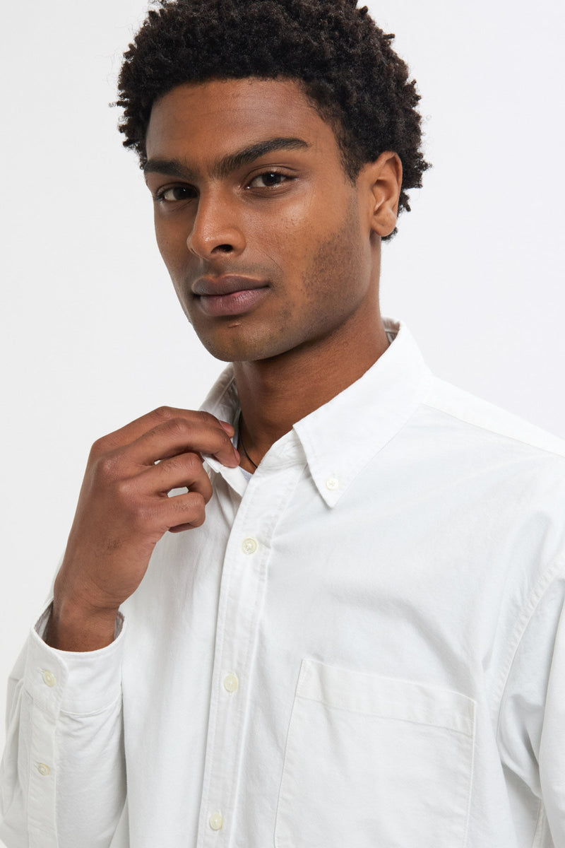 Camicia Button Down in Oxford pesante