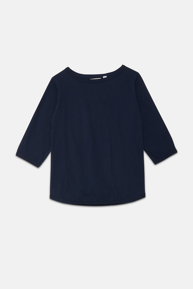 T-shirt a colletto a barca Beams Boy