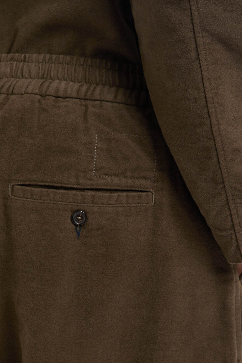 Pleated Track Pant