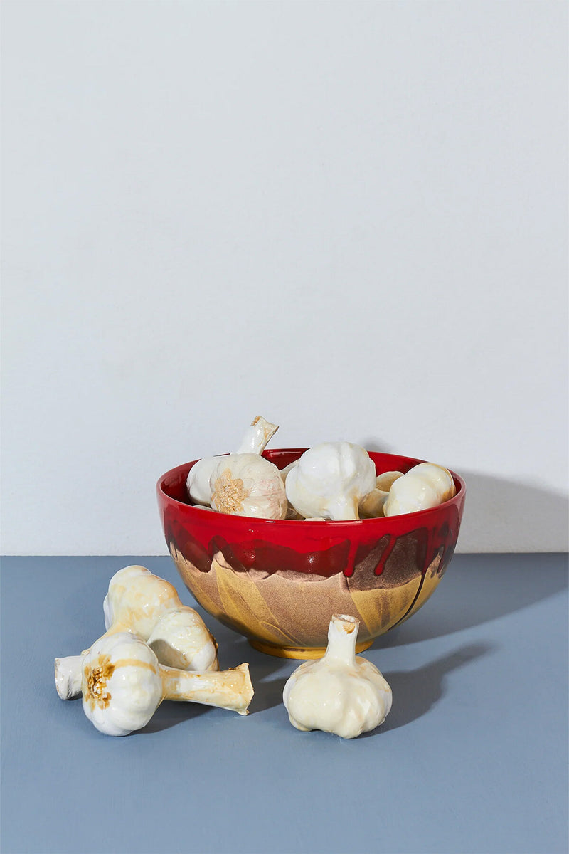 Glazed Ceramic Garlic