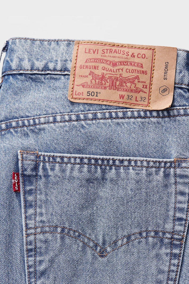 Jeans in Denim 501 Worn In Skateboardig