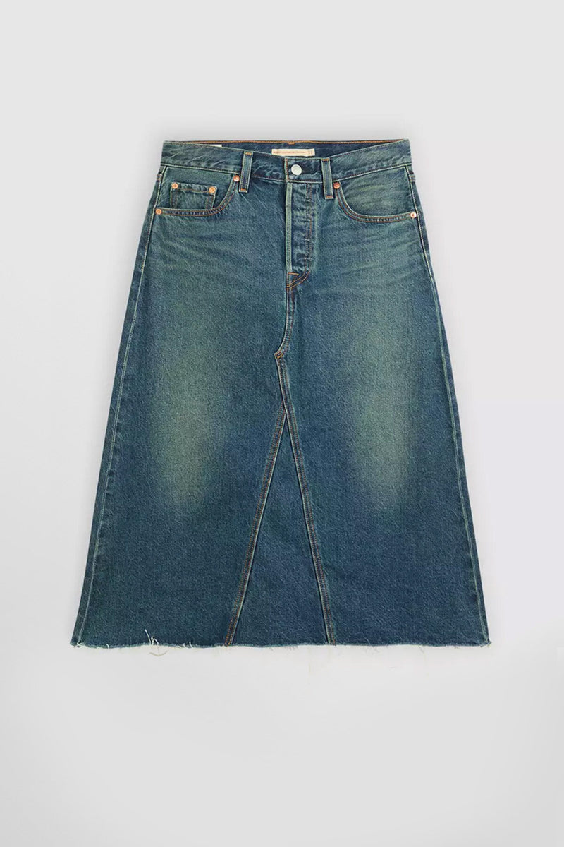 High Rise A-line Decon Skirt