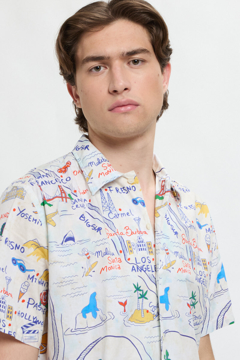 Short-sleeved Aloha Shirt