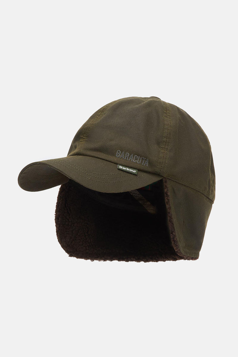 Cappello in stile aviatore Barbour x Baracuta