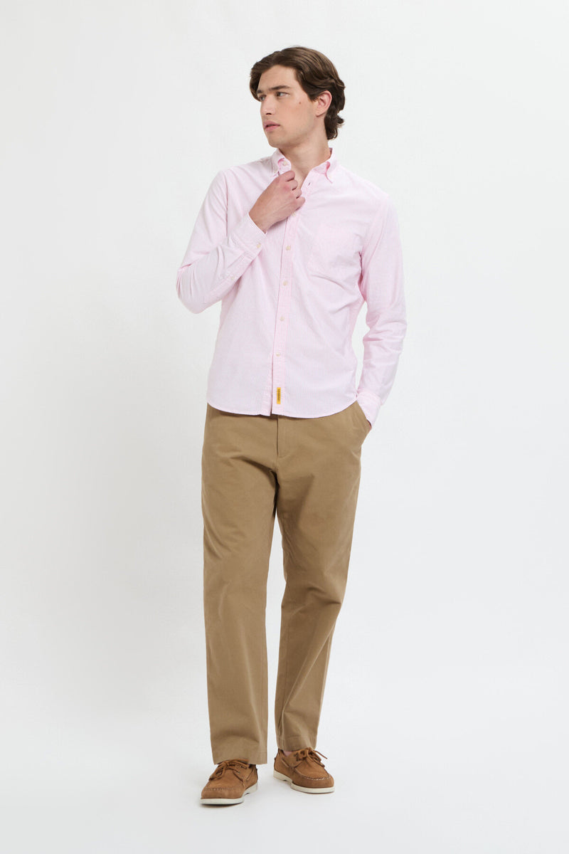 Camicia maniche lunghe a righe Bradford