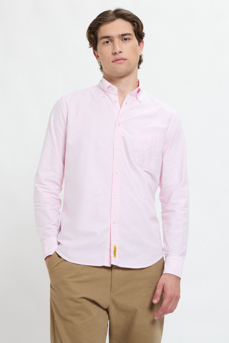 Camicia maniche lunghe a righe Bradford