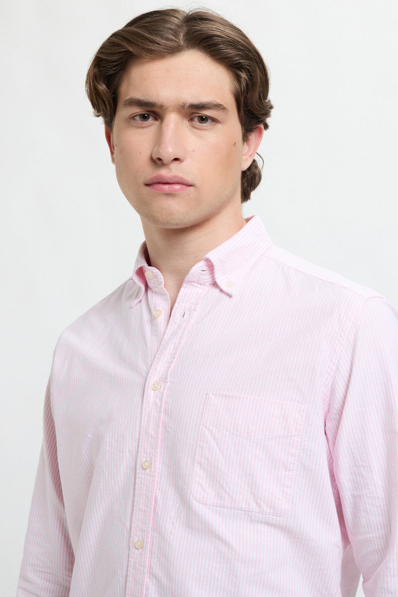 Camicia maniche lunghe a righe Bradford