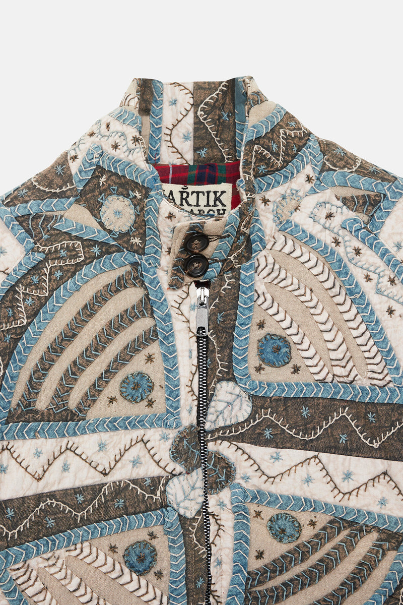 Kartik Research x Baracuta Patchwork G4 Jacket