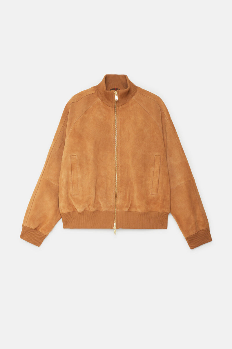 Giacca sportiva in pelle scamosciata Roughout