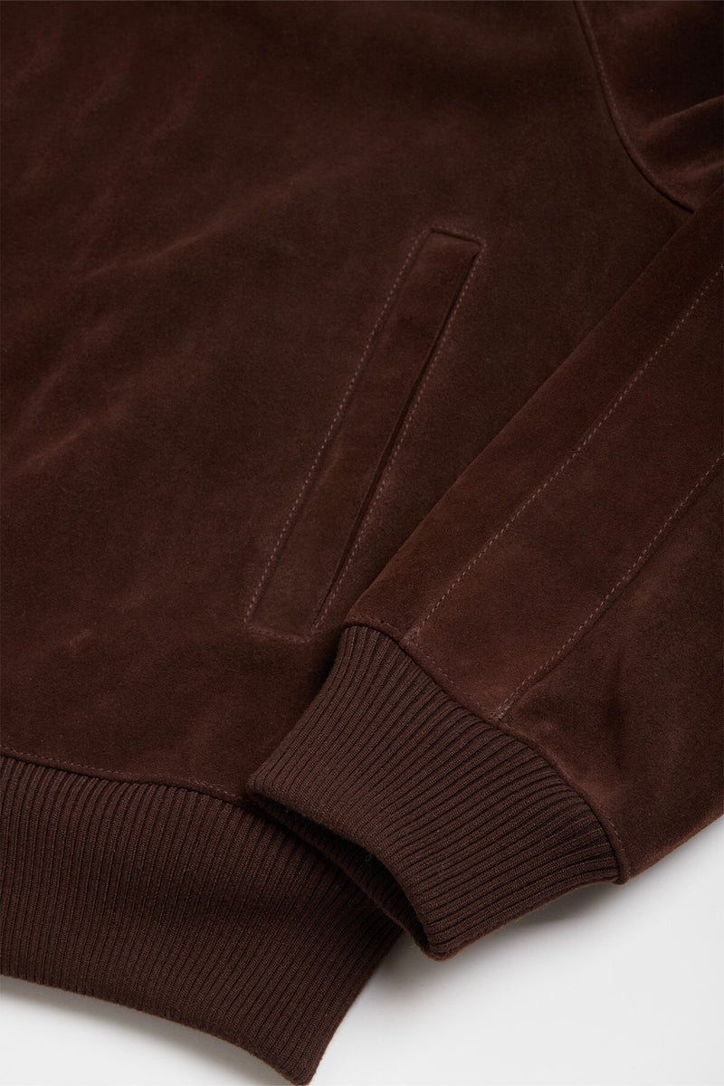 Giacca sportiva in pelle scamosciata Roughout
