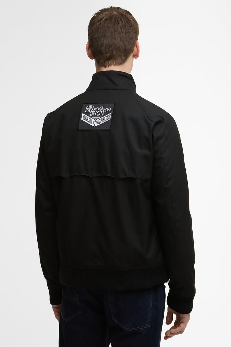 BARBOUR X BARACUTA BADGED PORTON WAX JACKET