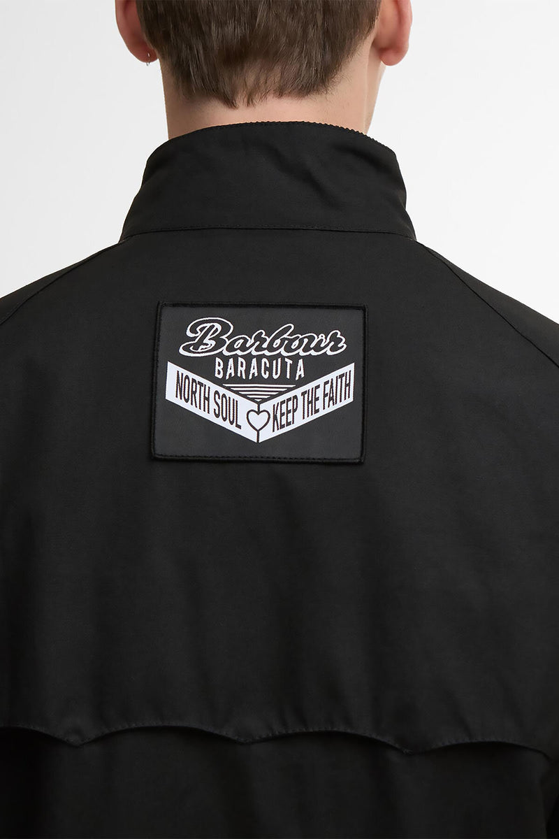 BARBOUR X BARACUTA BADGED PORTON WAX JACKET