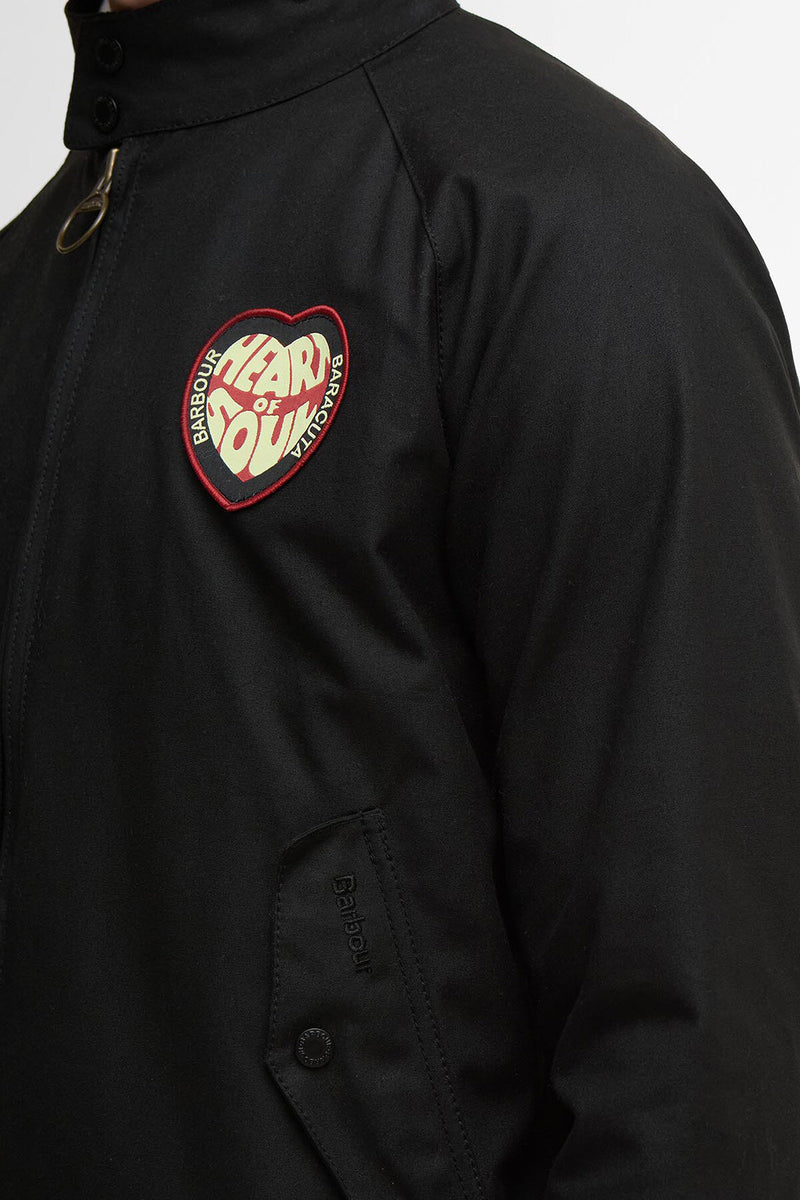 BARBOUR X BARACUTA BADGED PORTON WAX JACKET