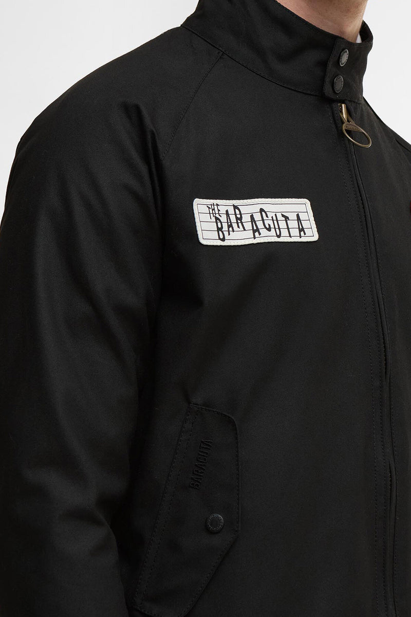 BARBOUR X BARACUTA BADGED PORTON WAX JACKET
