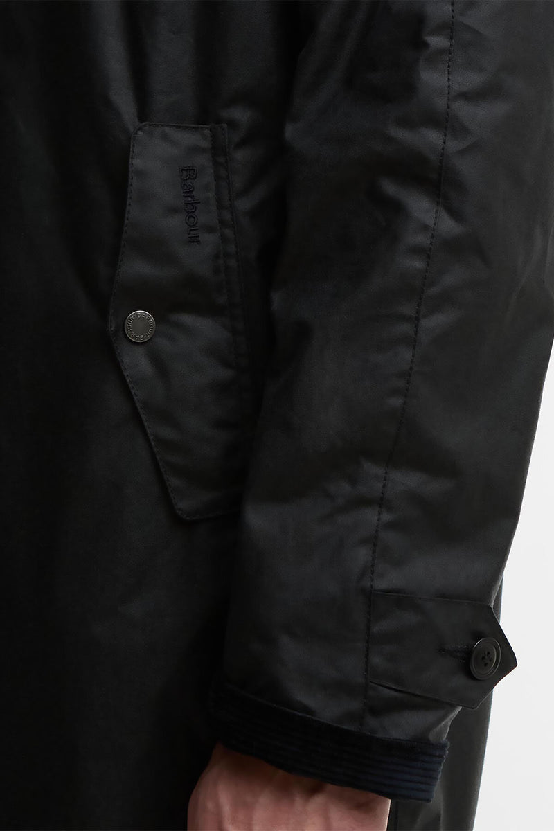 BARBOUR X BARACUTA TYNE WAXED COAT