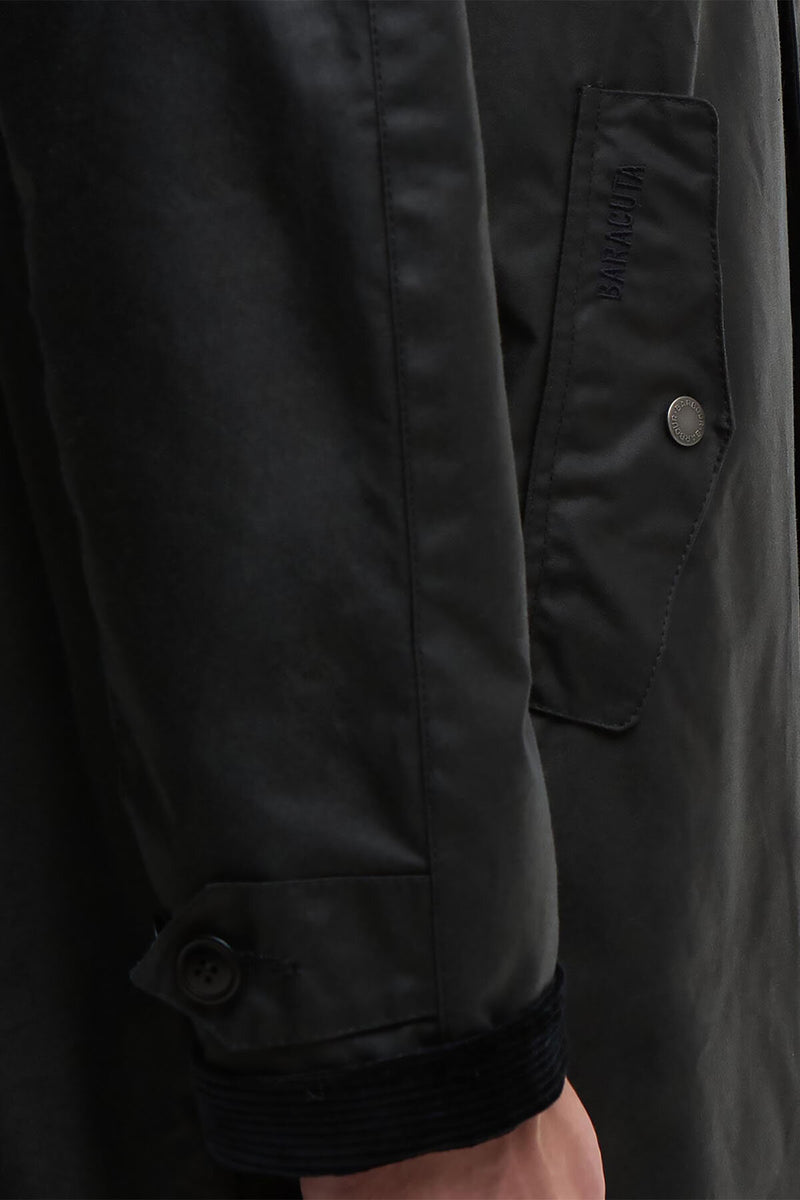 BARBOUR X BARACUTA TYNE WAXED COAT