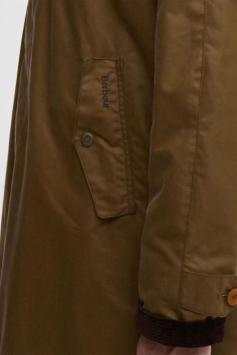 BARBOUR X BARACUTA TYNE WAXED COAT