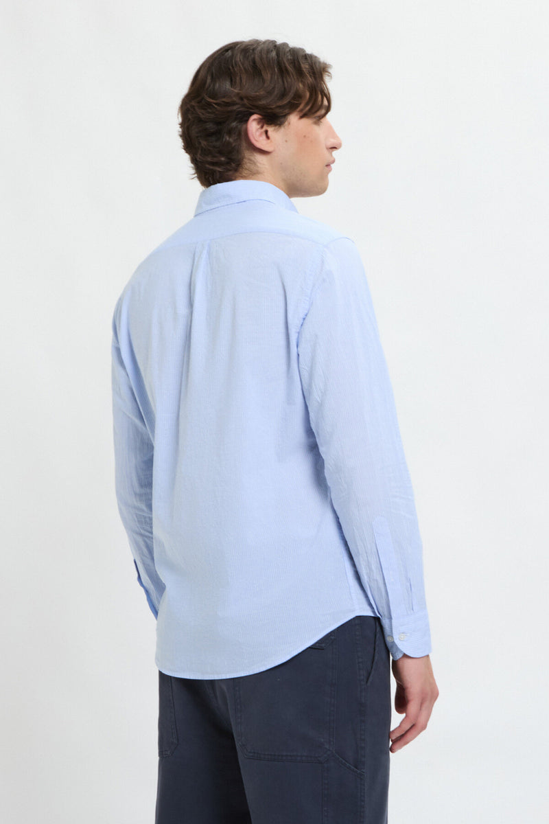 Bradford striped long-sleeved shirt