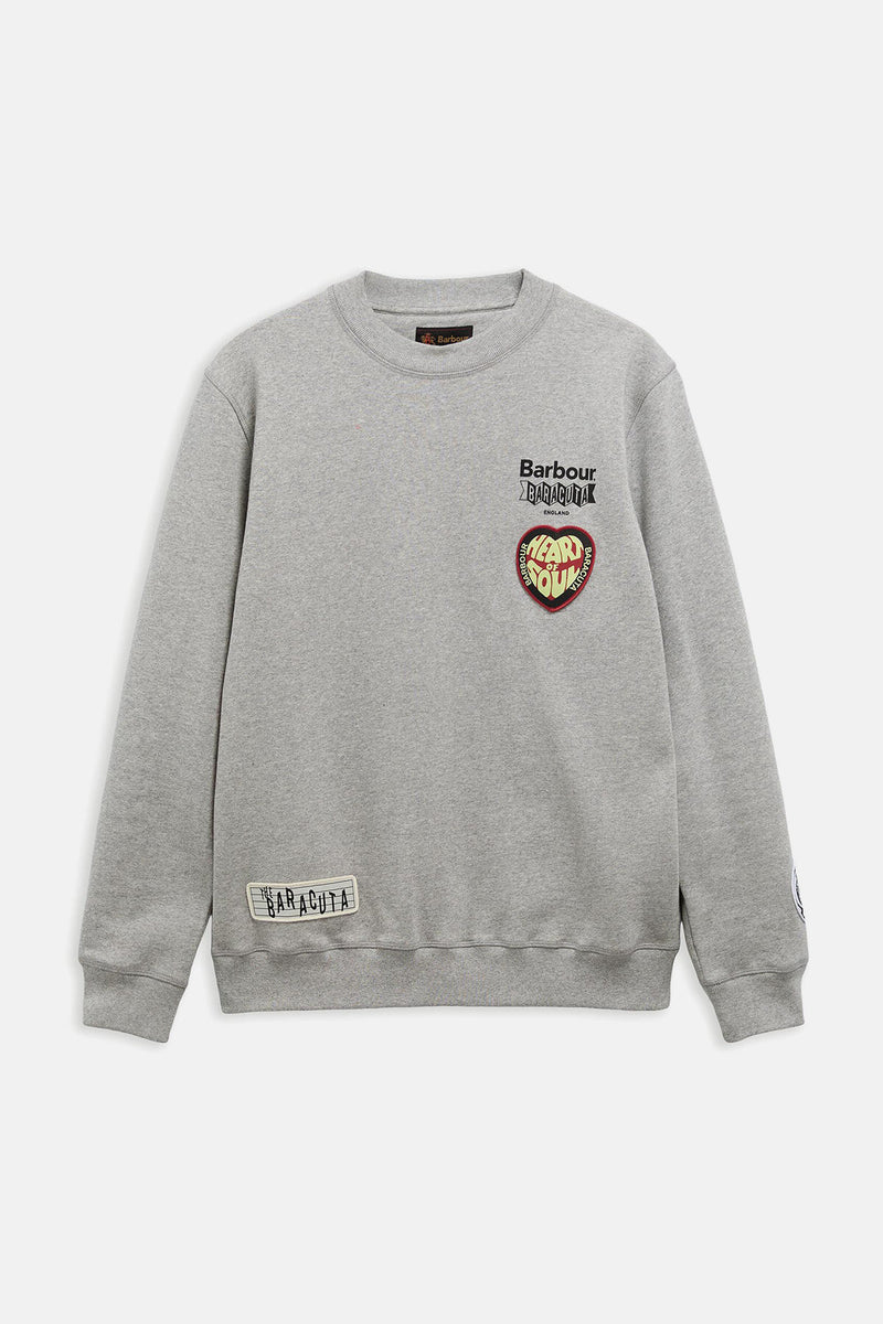 Felpa Northern Barbour x Baracuta