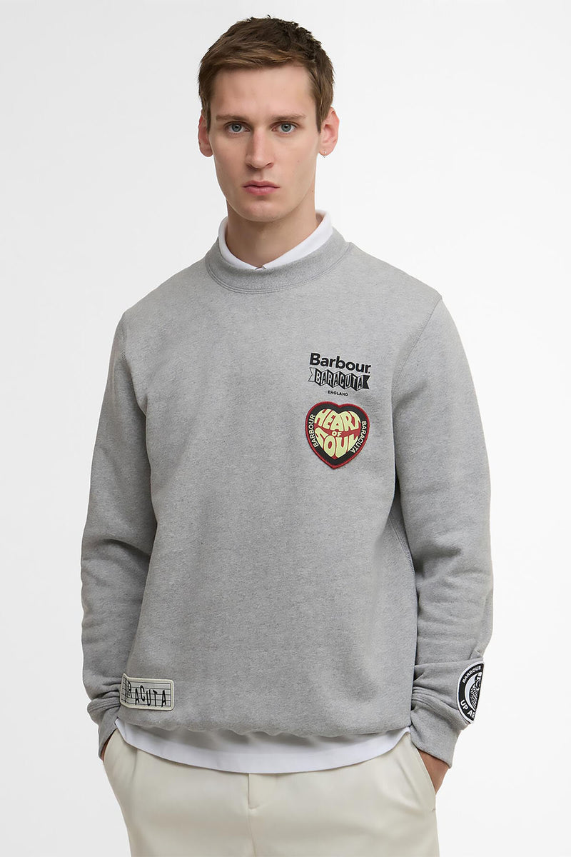 Felpa Northern Barbour x Baracuta