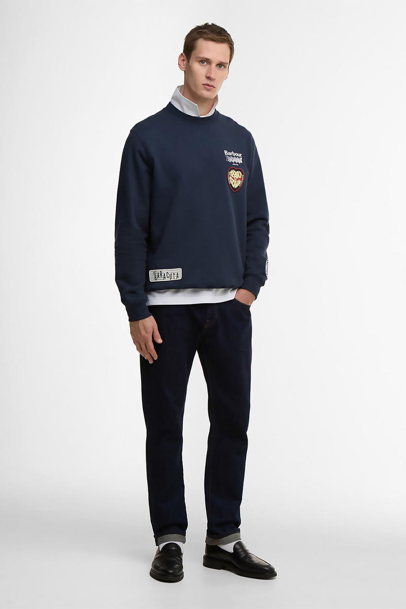 Felpa Northern Barbour x Baracuta