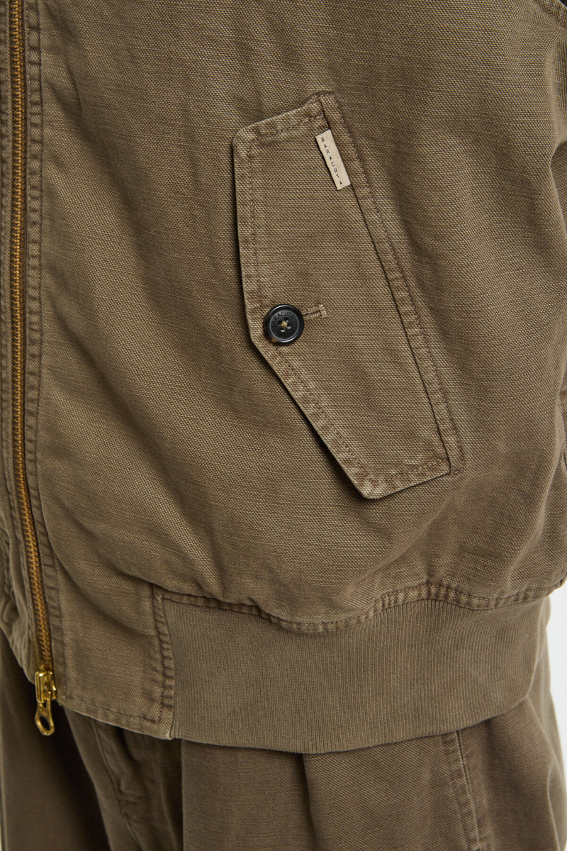 Gilet in Canvas Tinto Capo