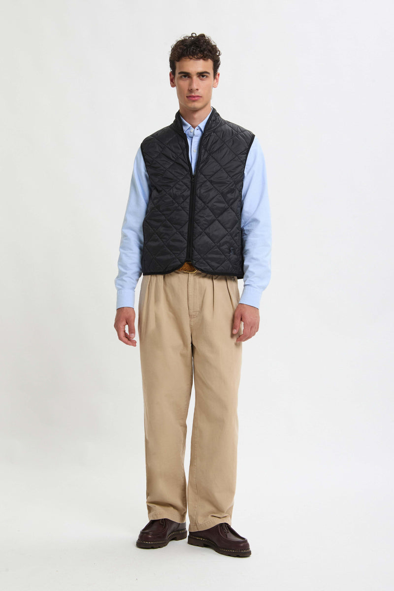 GILET TRAPUNTATO