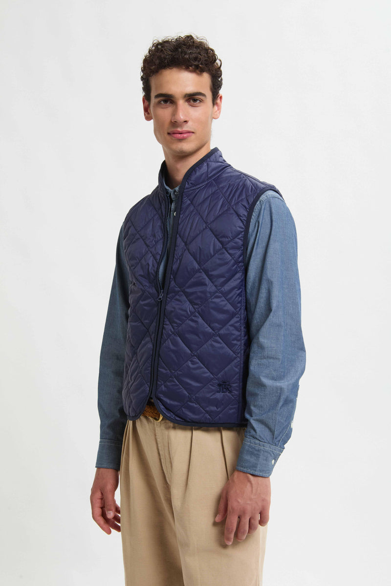 GILET TRAPUNTATO