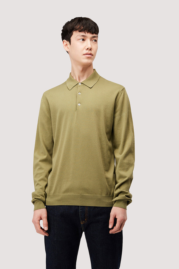 Long Sleeve Polo