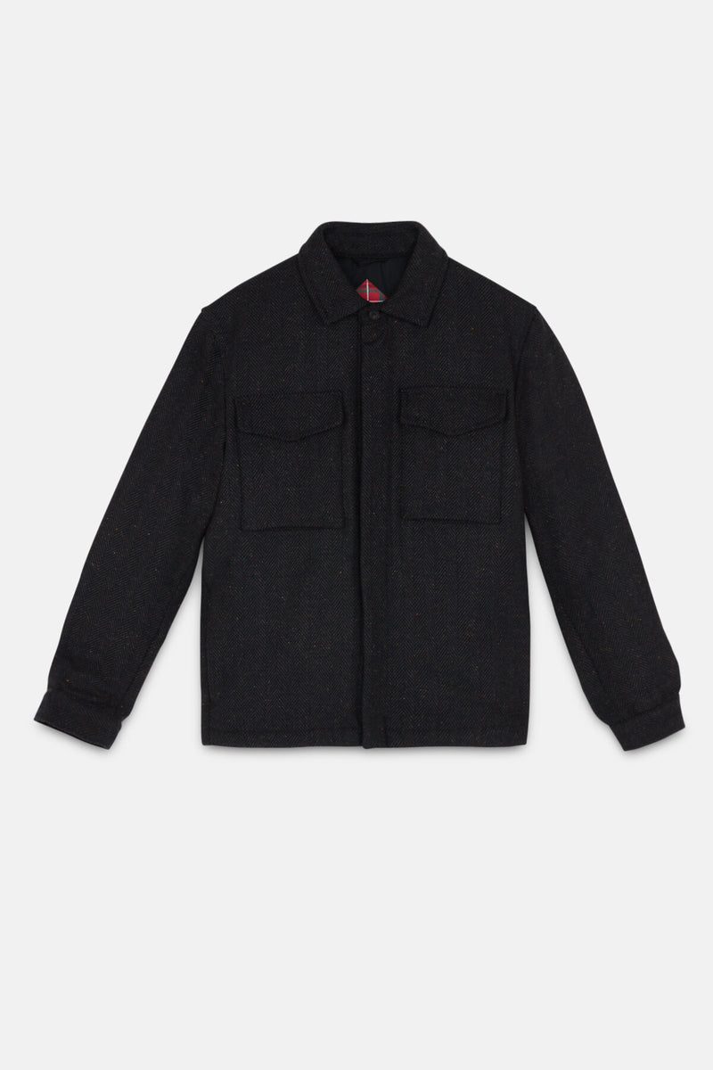 Blend Wool Overshirt