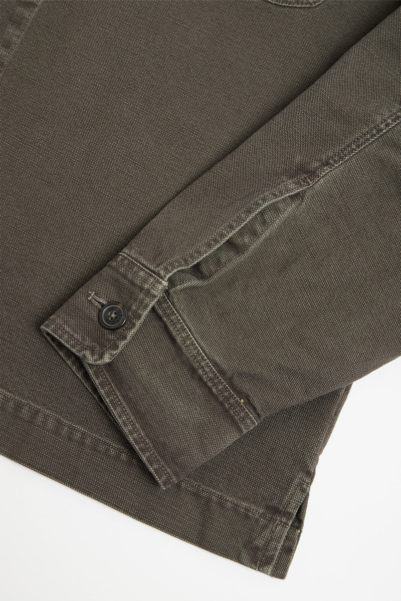 Overshirt in Canvas Tinto Capo