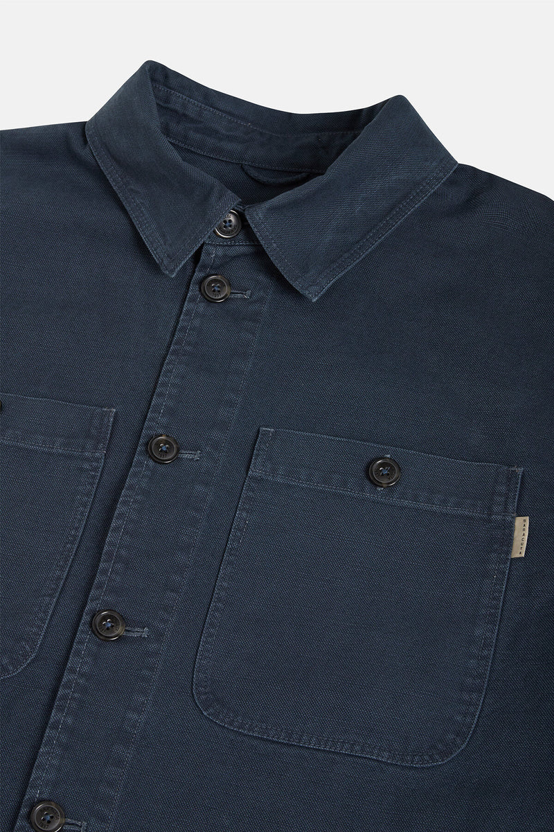 Overshirt in Canvas Tinto Capo