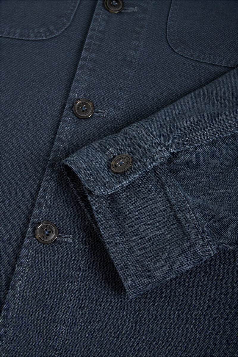 Overshirt in Canvas Tinto Capo