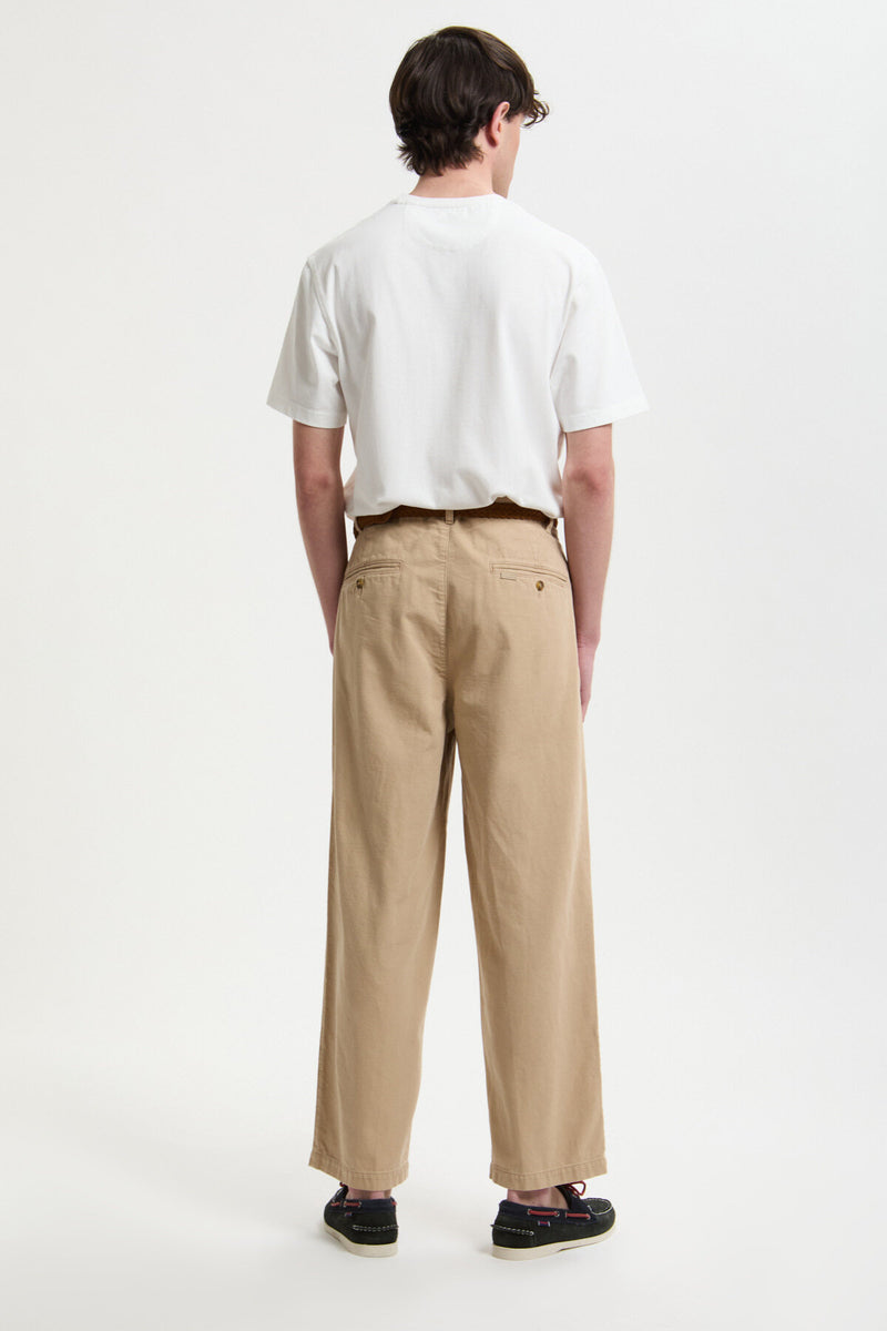 Pantaloni in Canvas Tinto Capo