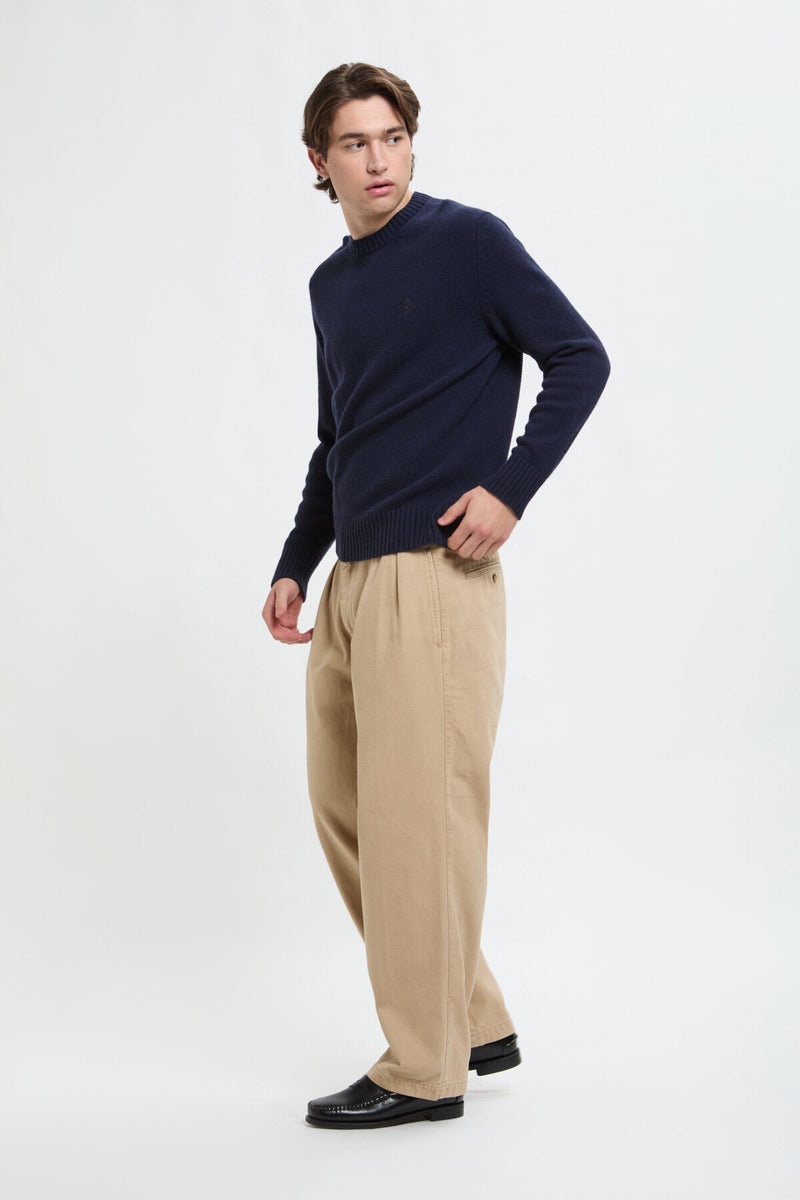 Pantaloni in Canvas Tinto Capo