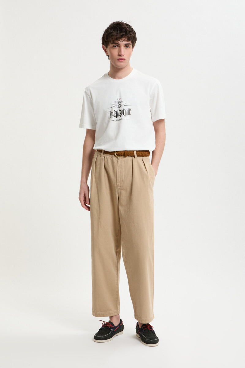 Pantaloni in Canvas Tinto Capo
