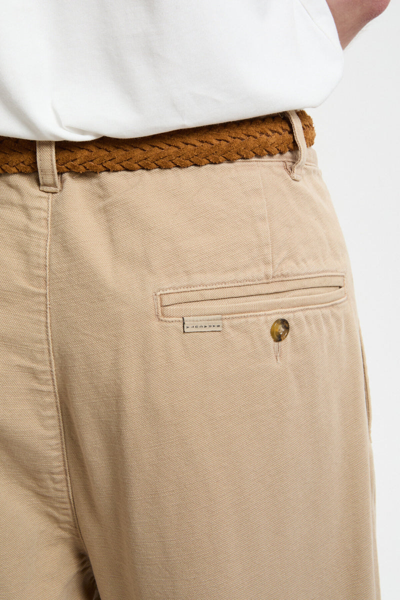 Pantaloni in Canvas Tinto Capo