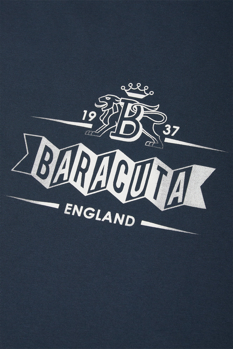 T-shirt con logo sbiadito
