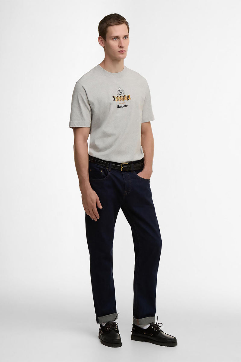 BARBOUR X BARACUTA VYNIL TEE