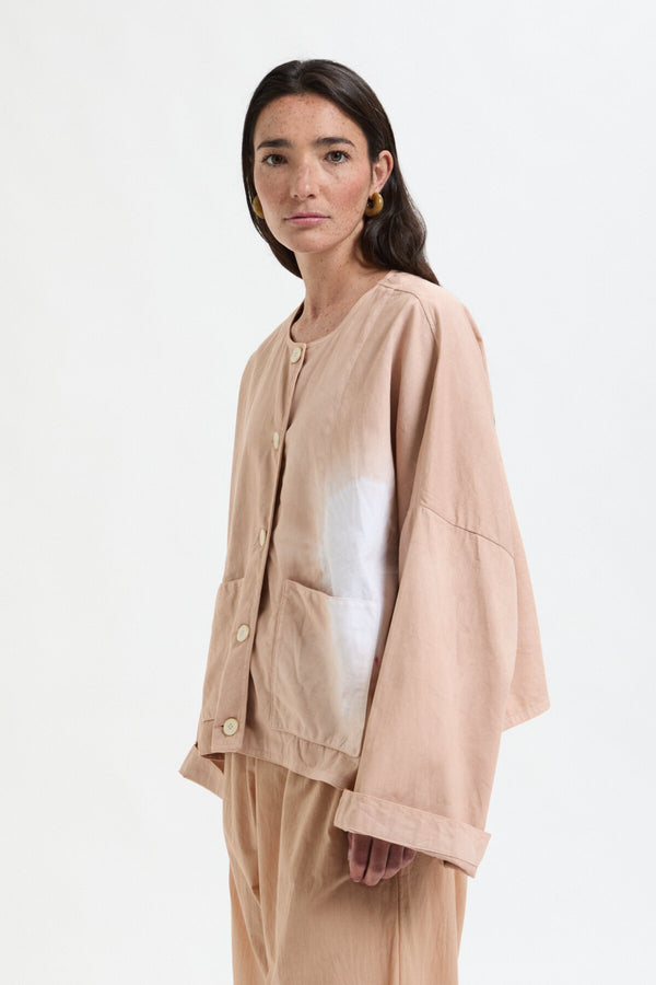 Canvas jaket dune tye&dye
