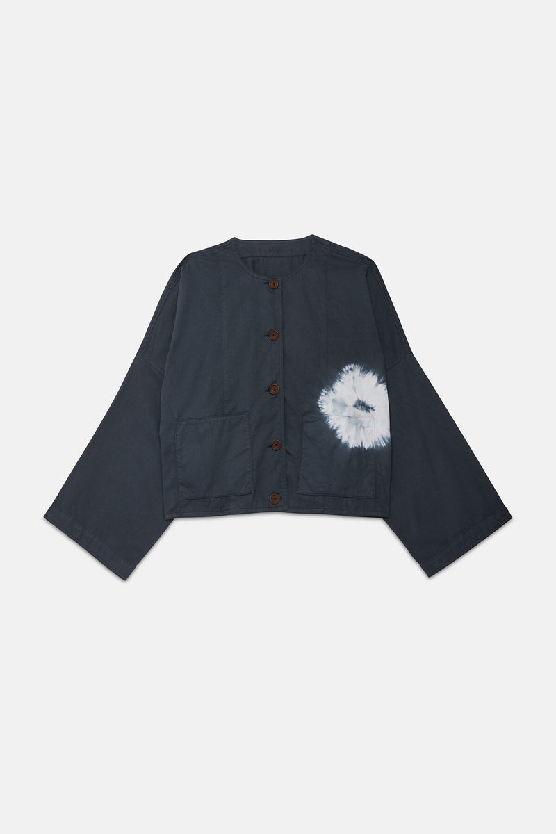 Giacca in Tela Tie-Dye Dune