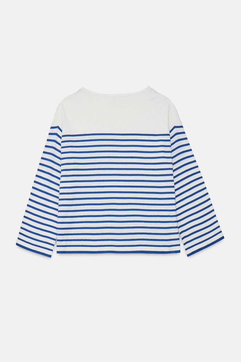 Boat neck jumper