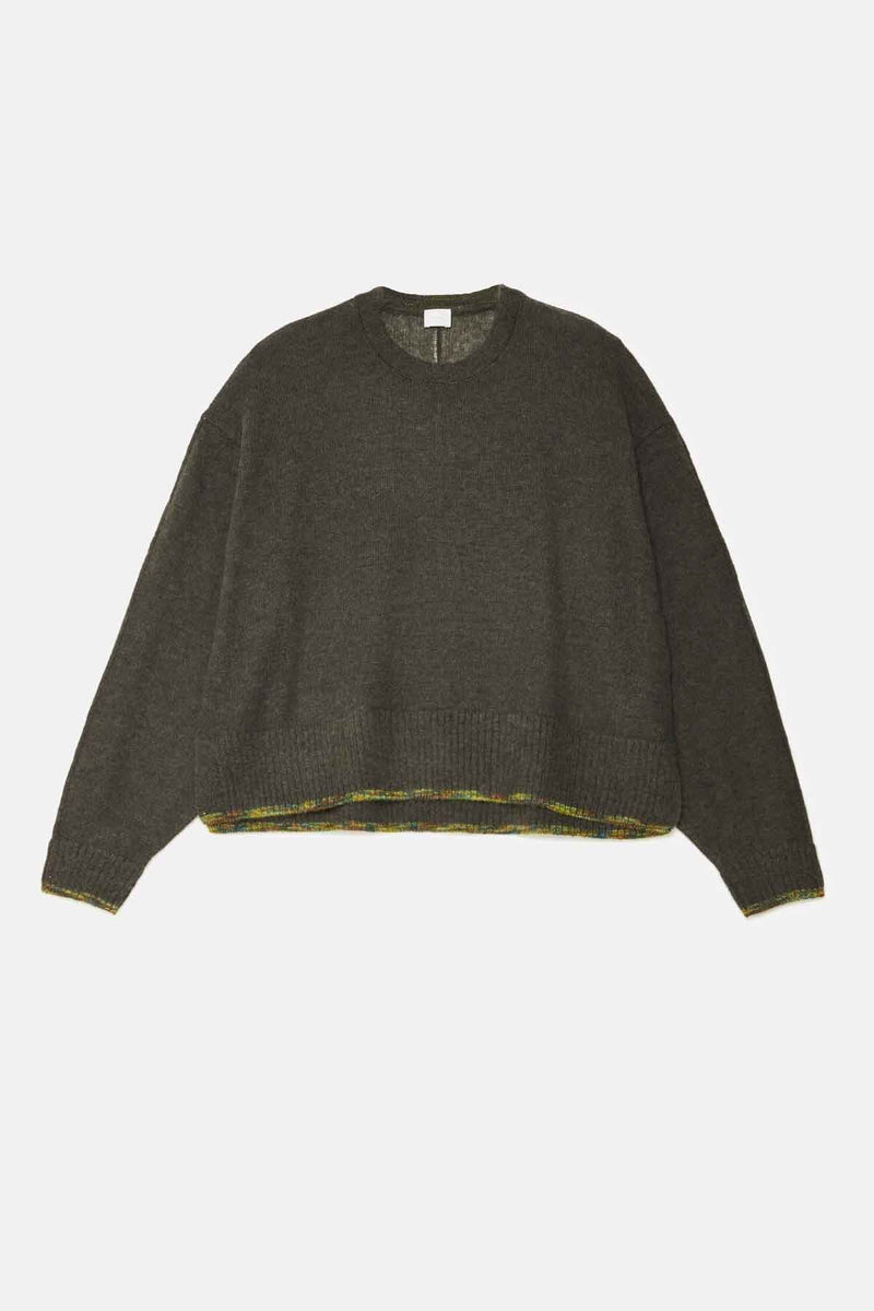 Maglione a scollo rotondo