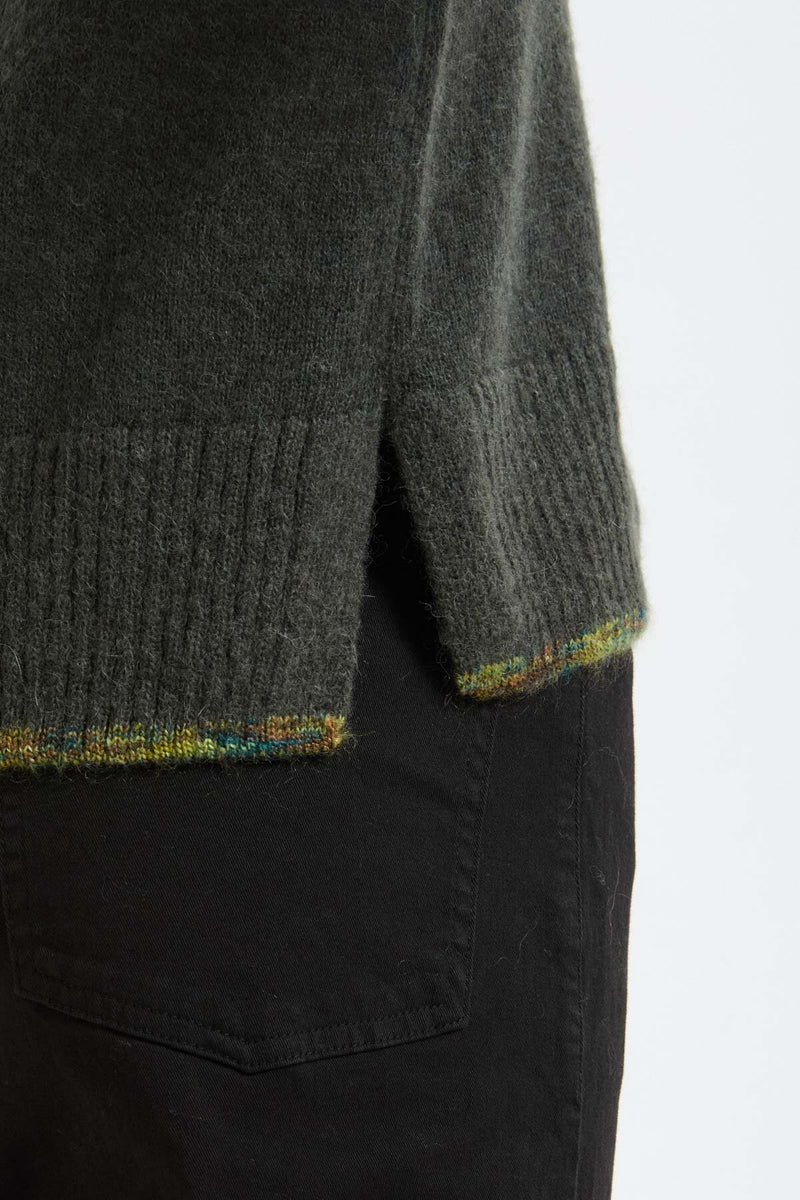 Maglione a scollo rotondo