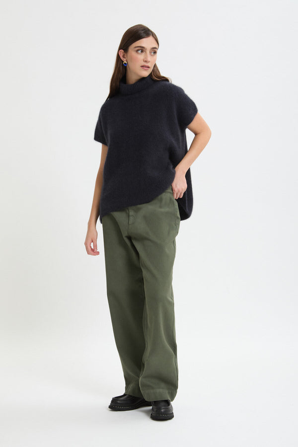 High Neck Vest