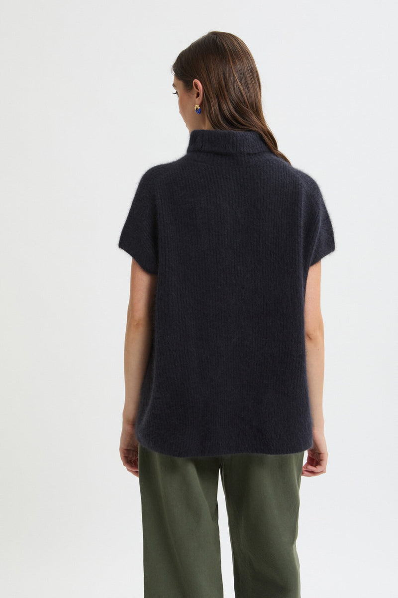 High Neck Vest