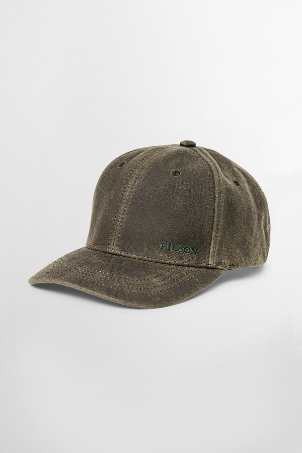 Cappellino Logger in Tin Cloth con finish a olio