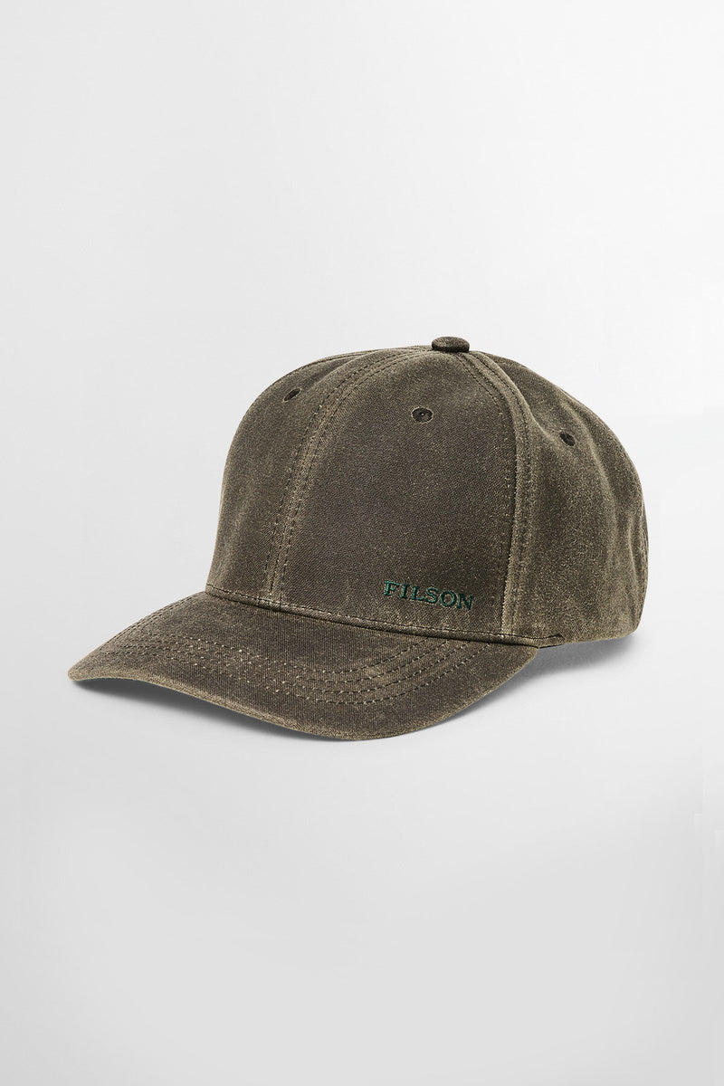 Cappellino Logger in Tin Cloth con finish a olio