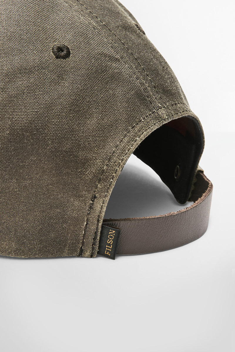 Cappellino Logger in Tin Cloth con finish a olio